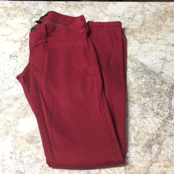 Flying Monkey Pants - Flying Monkeys red jeans size 24 waist